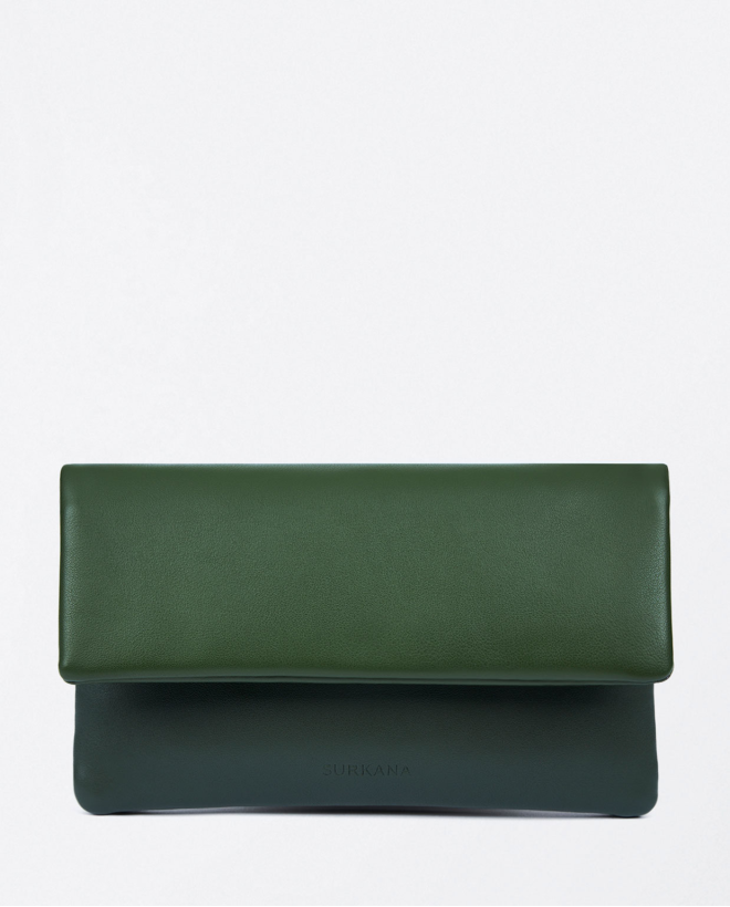 Two-tone soft wallet with...