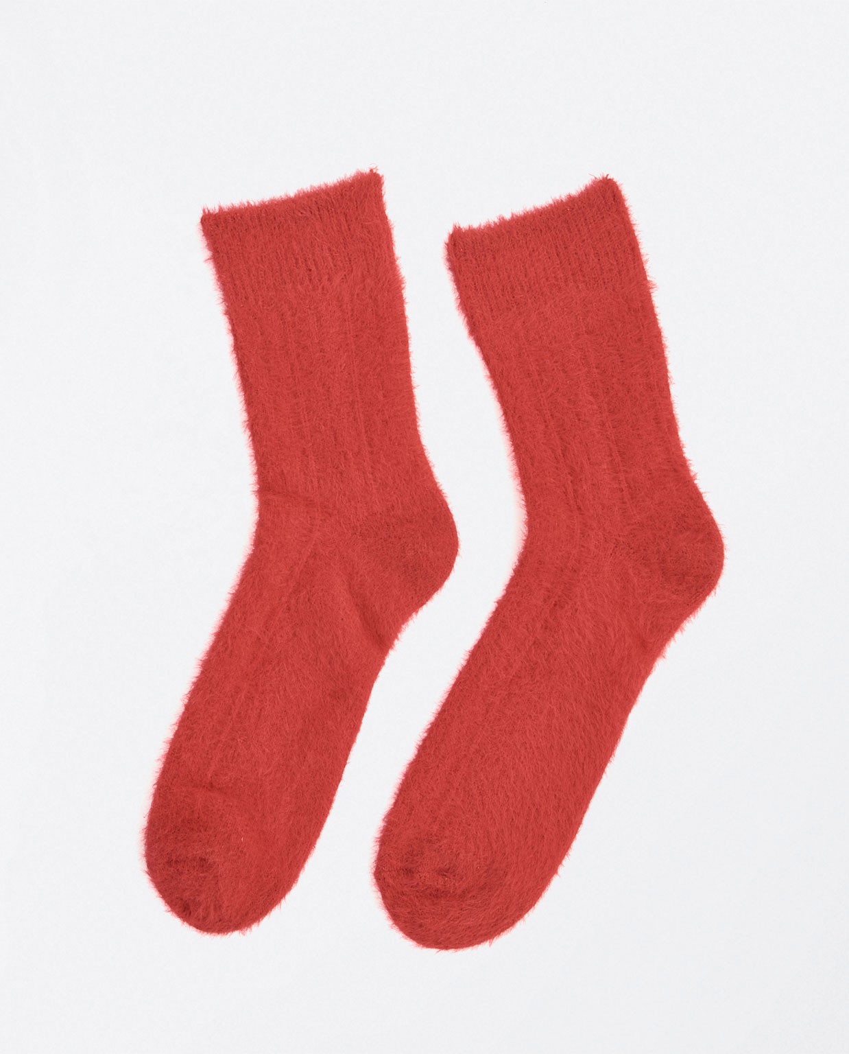 Half pile socks Red