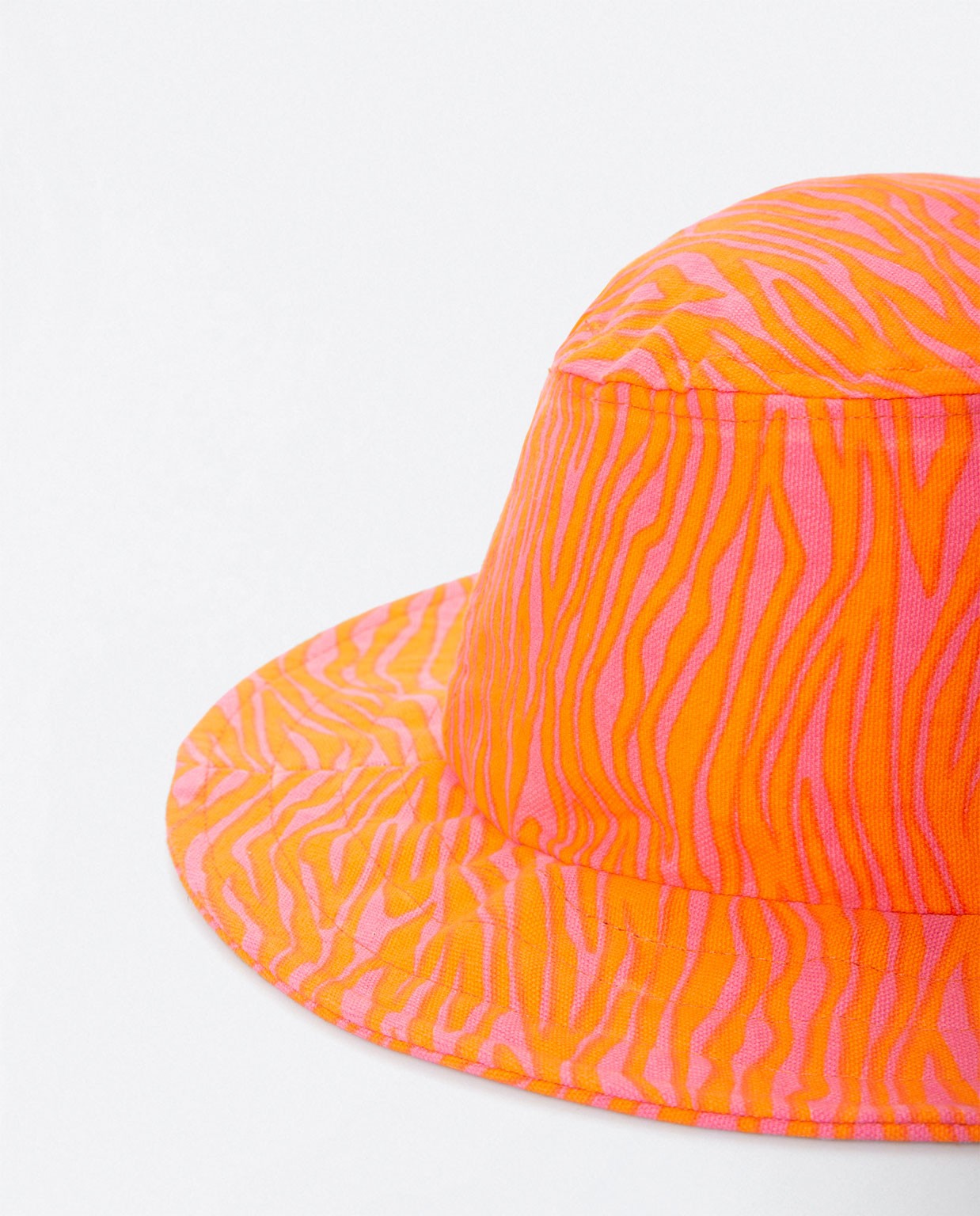 E printed fisherman's hat Pink