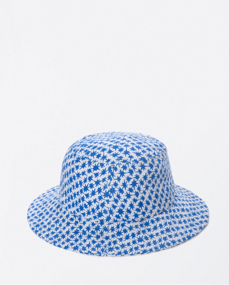 E printed fisherman's hat Blue