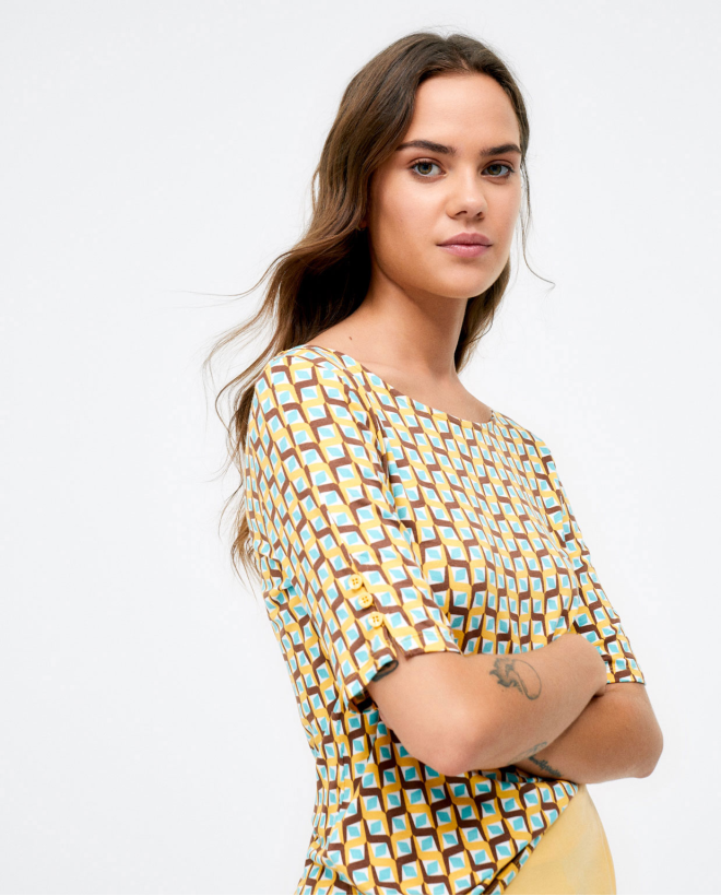 French sleeve blouse....