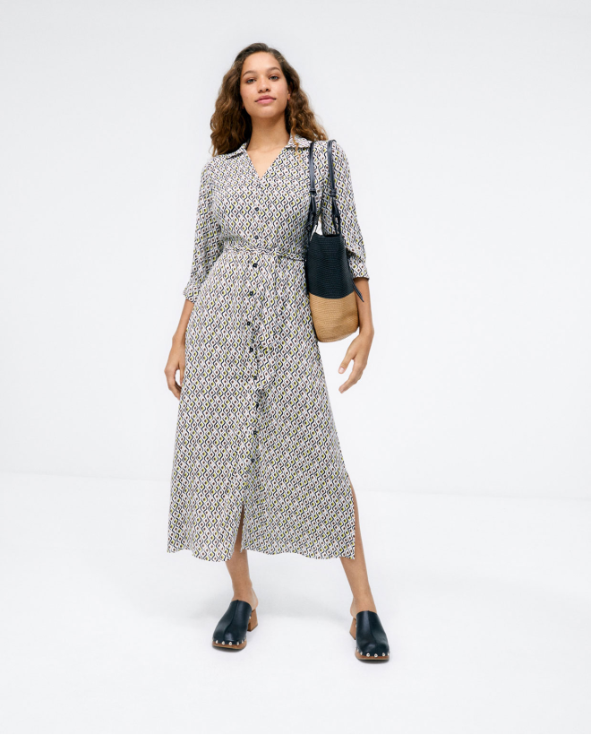 Long shirt dress. 3 4...
