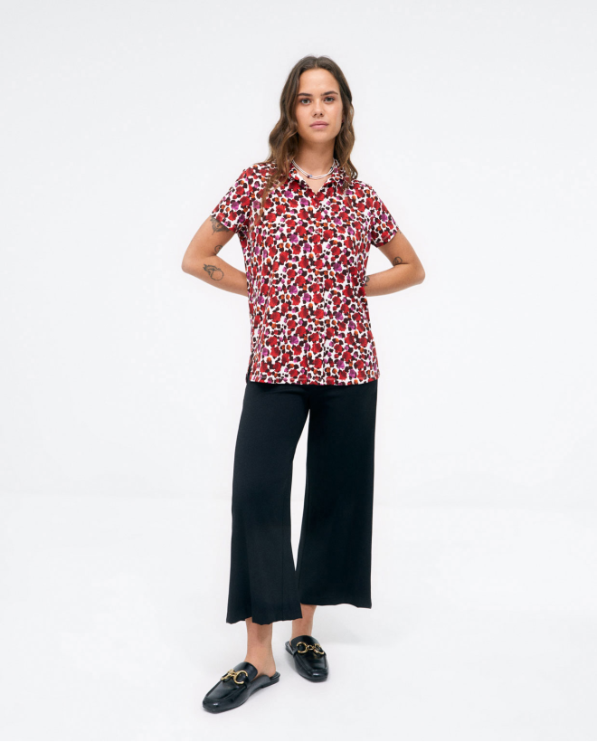 Camisa de manga corta....