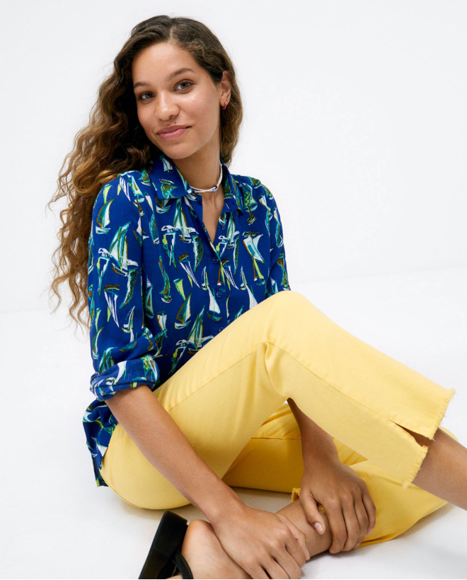 Long sleeve shirt. Candle...