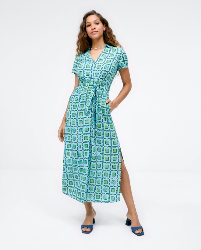 Long shirt dress. Short...