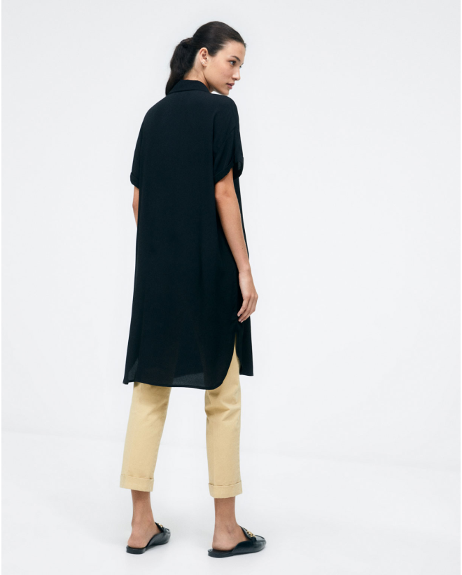 Camisa oversize Preto