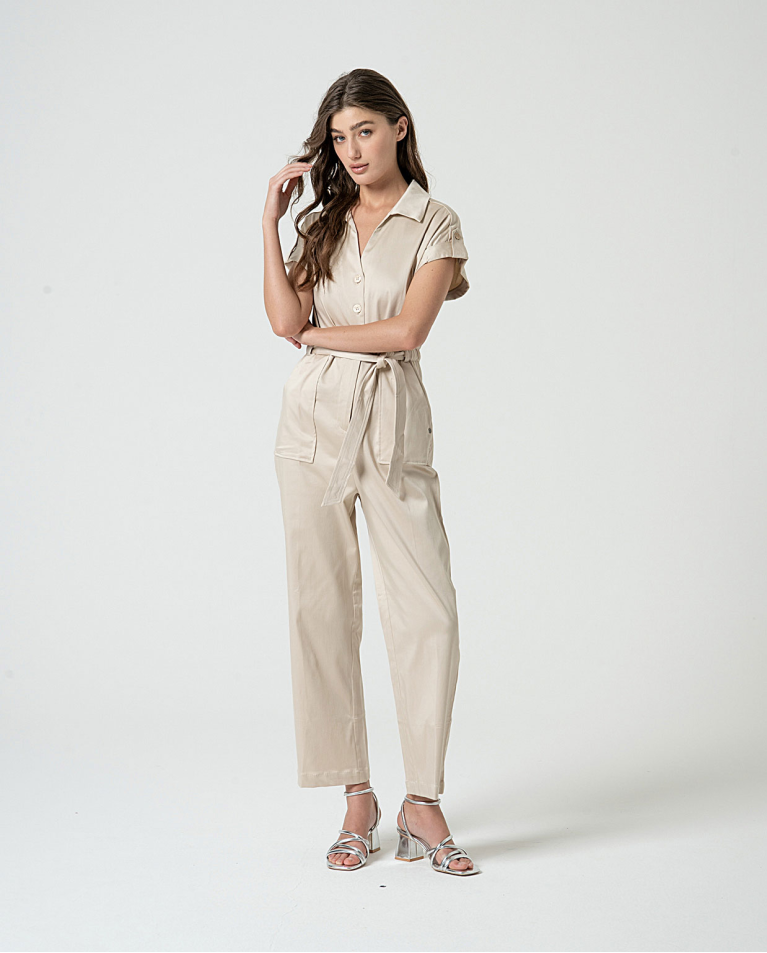 MU: Mono largo sin mangas Beige