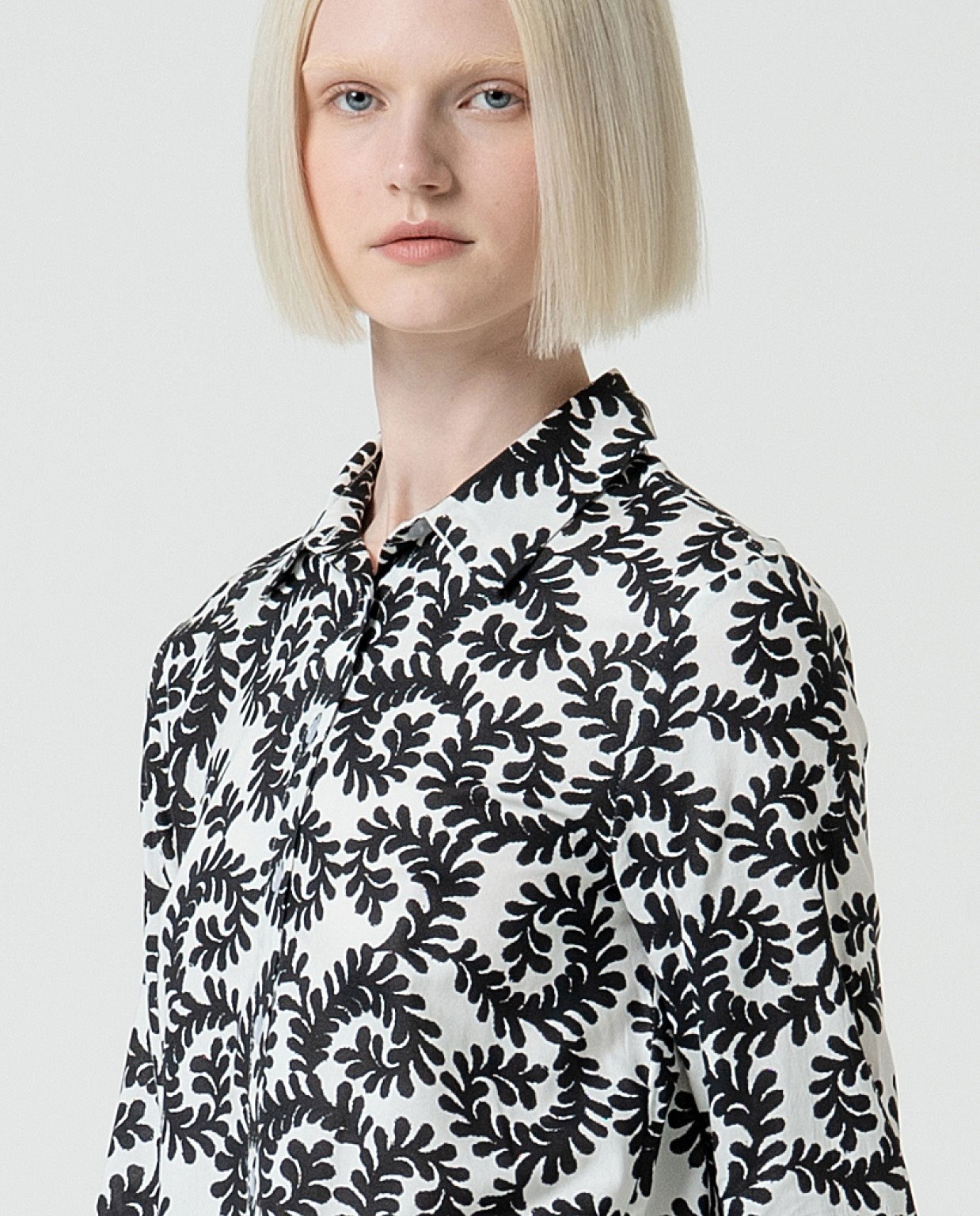 MU:Camisola de manga longa Branco