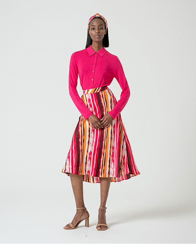 MU: Falda Fucsia