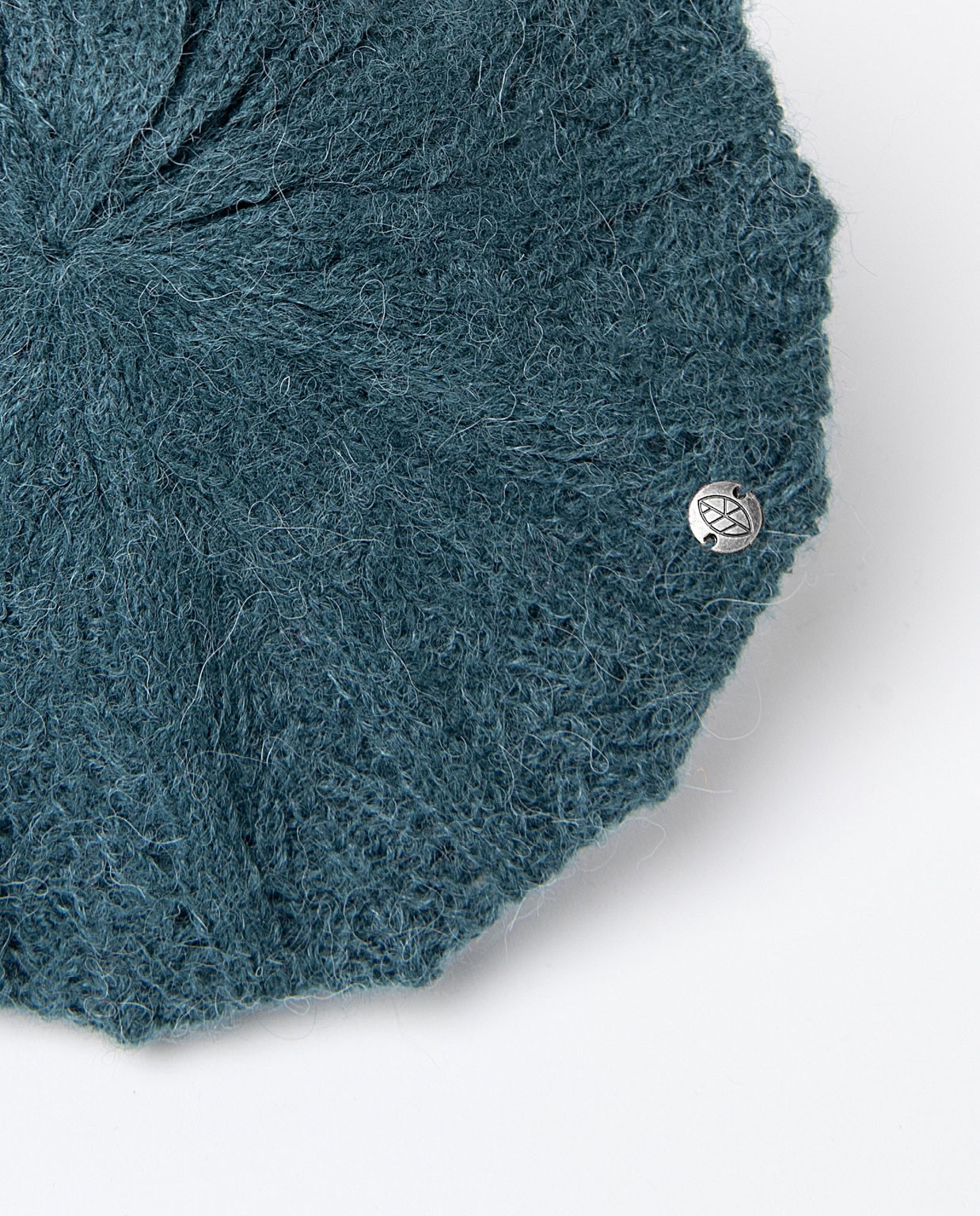 Boina tricot de fantasía Azul petróleo