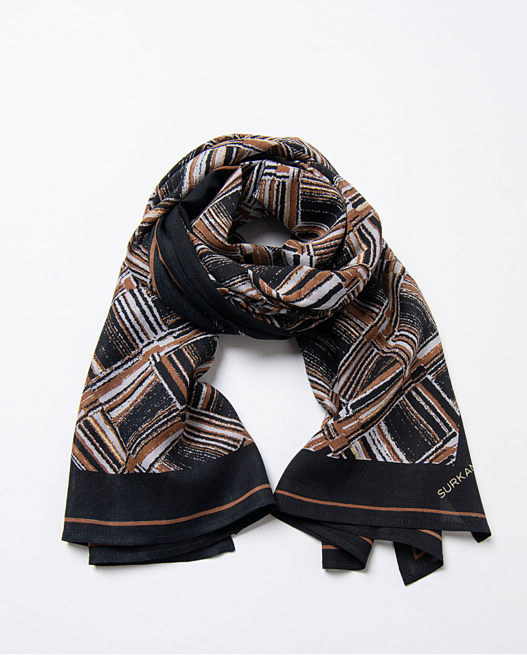 Pañuelo 100% viscosa Negro