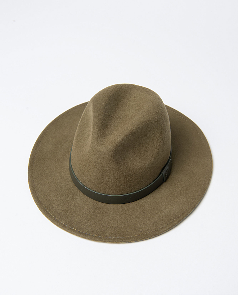 Classic wide brim hat Khaki
