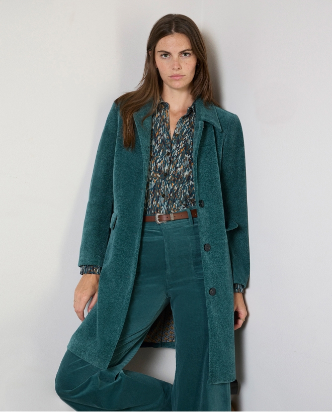 Long structured chenille...